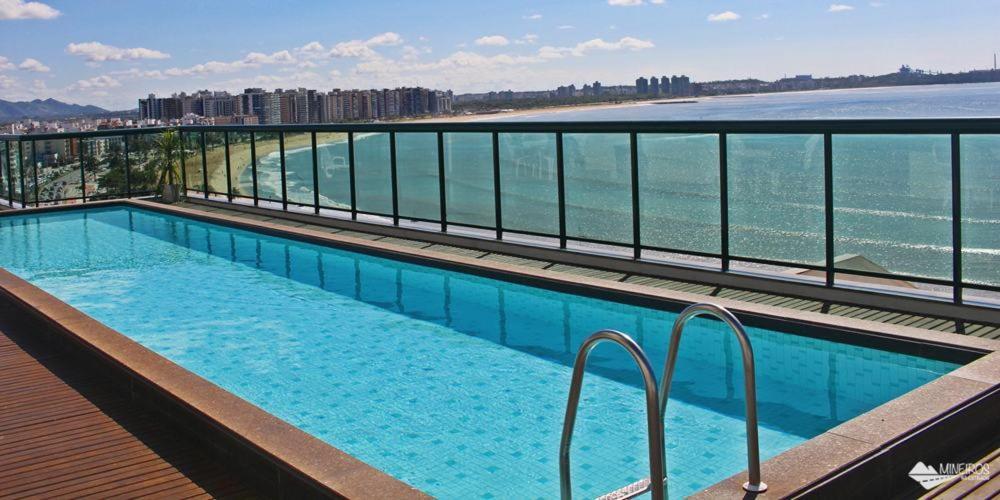 维多利亚Flat Na Praia De Camburi, Veja As Opcoes De Quarto公寓 外观 照片