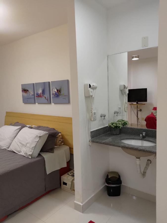 维多利亚Flat Na Praia De Camburi, Veja As Opcoes De Quarto公寓 外观 照片